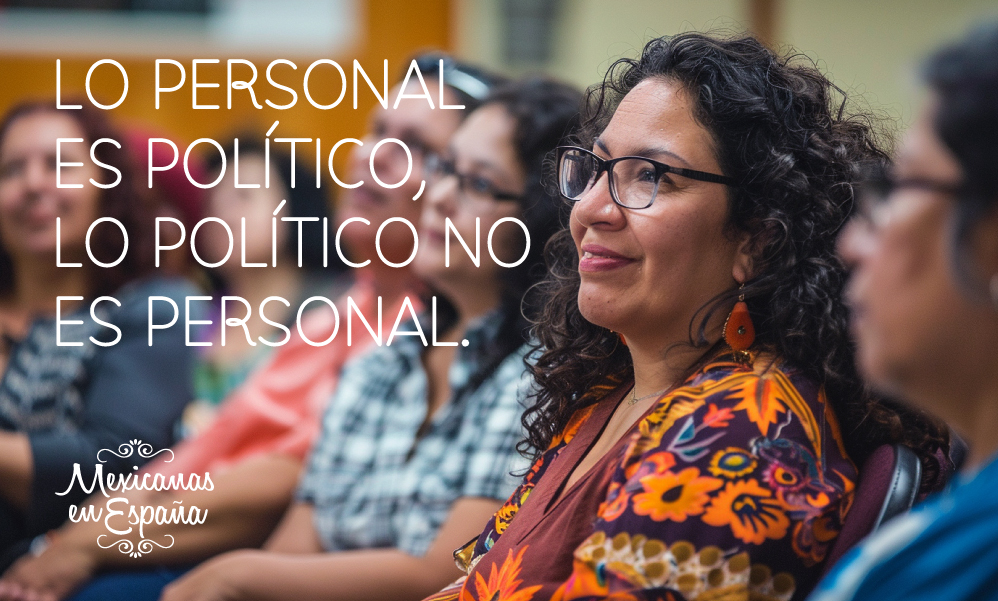 Lo personal es político, lo político no es personal.